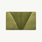 Khaki Leather Passport Cover