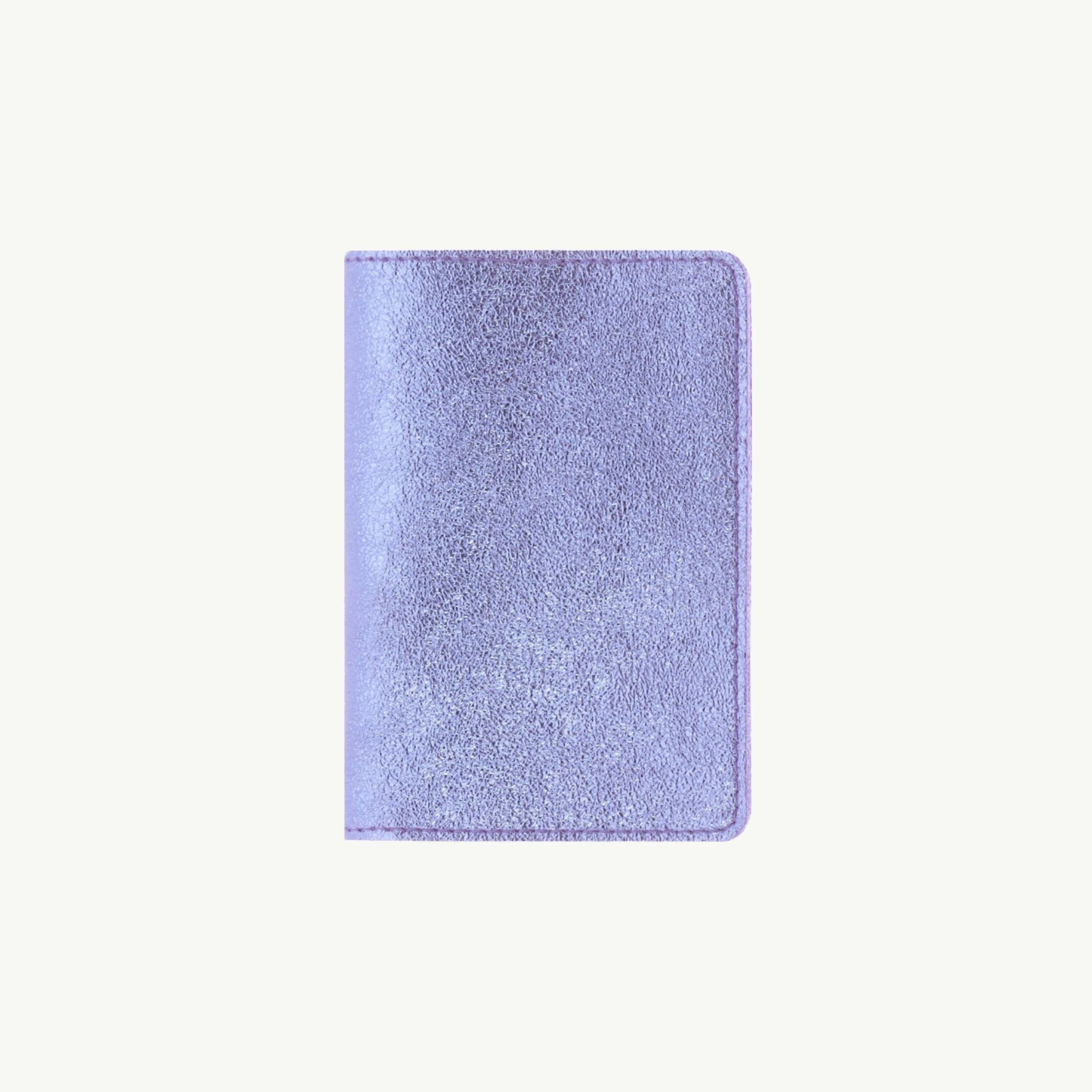 Lavender Leather Passport Cover