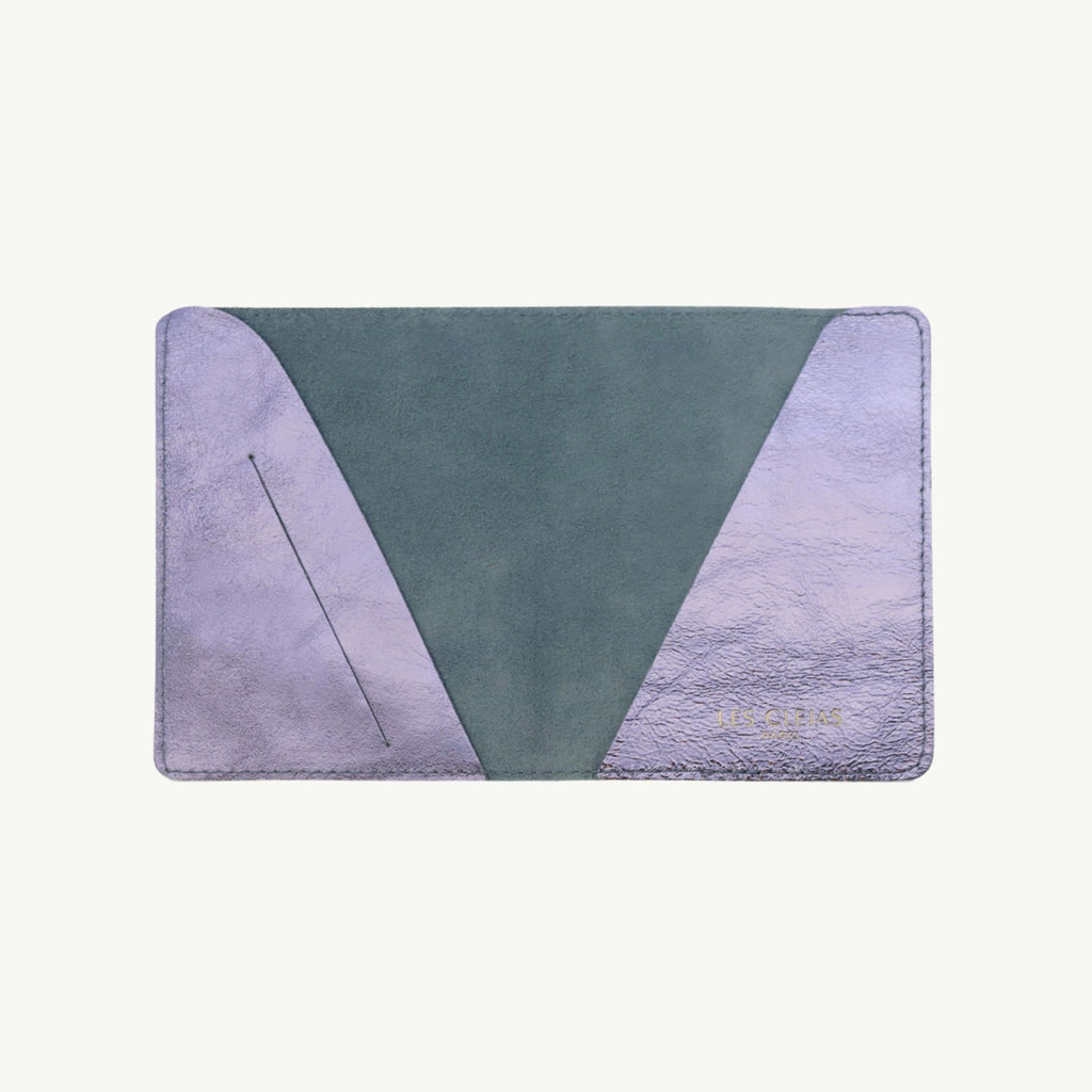 Lavender Leather Passport Cover