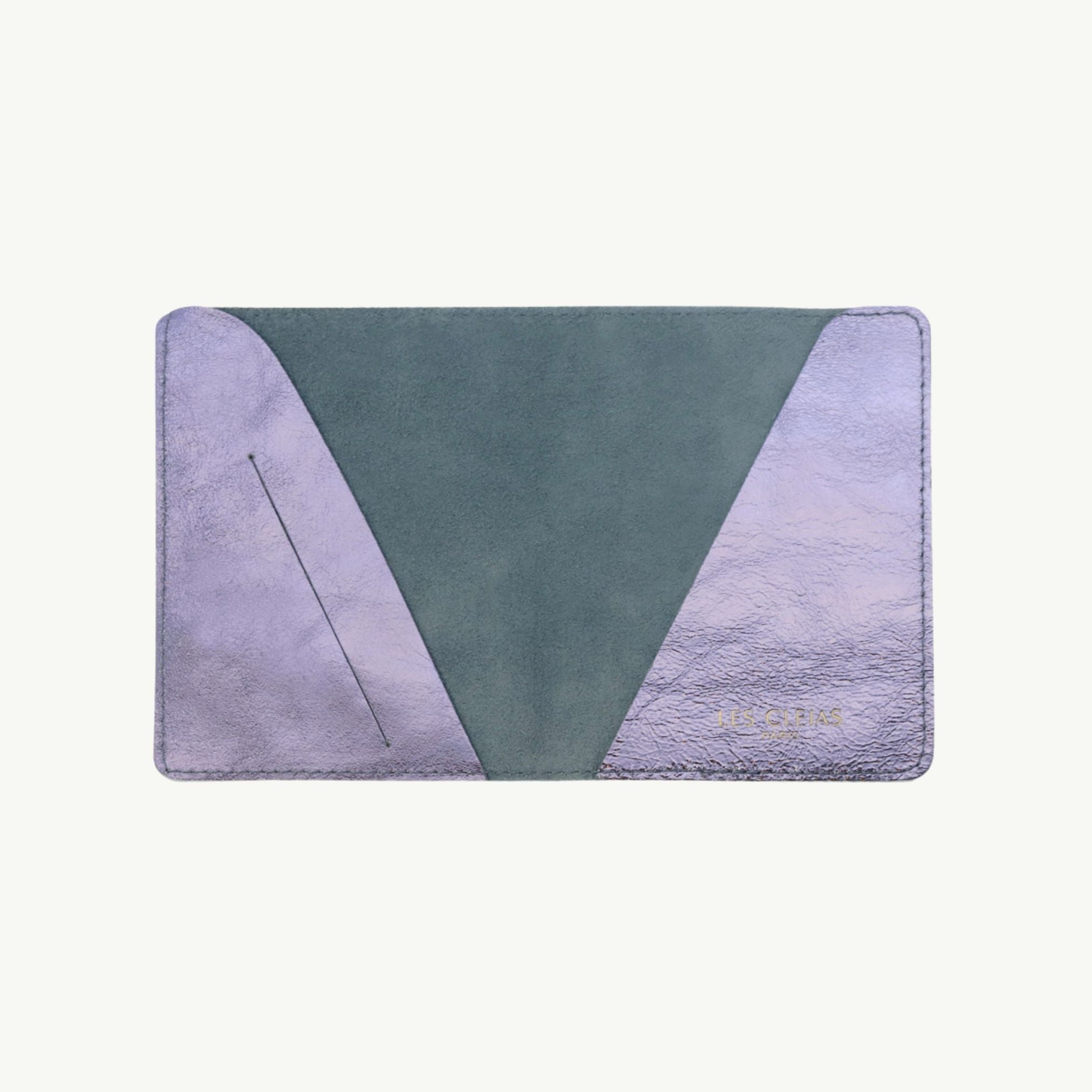 Lavender Leather Passport Cover