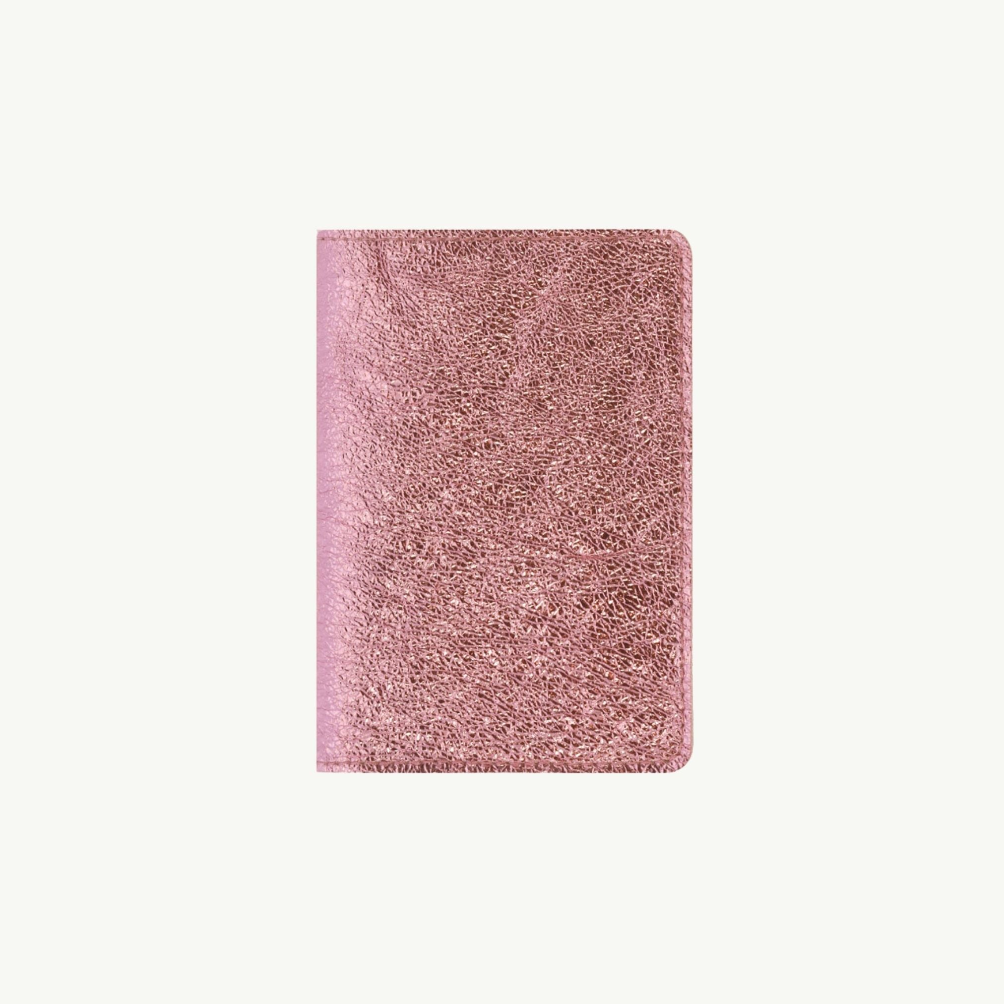 Light Pink Leather Passport Cover