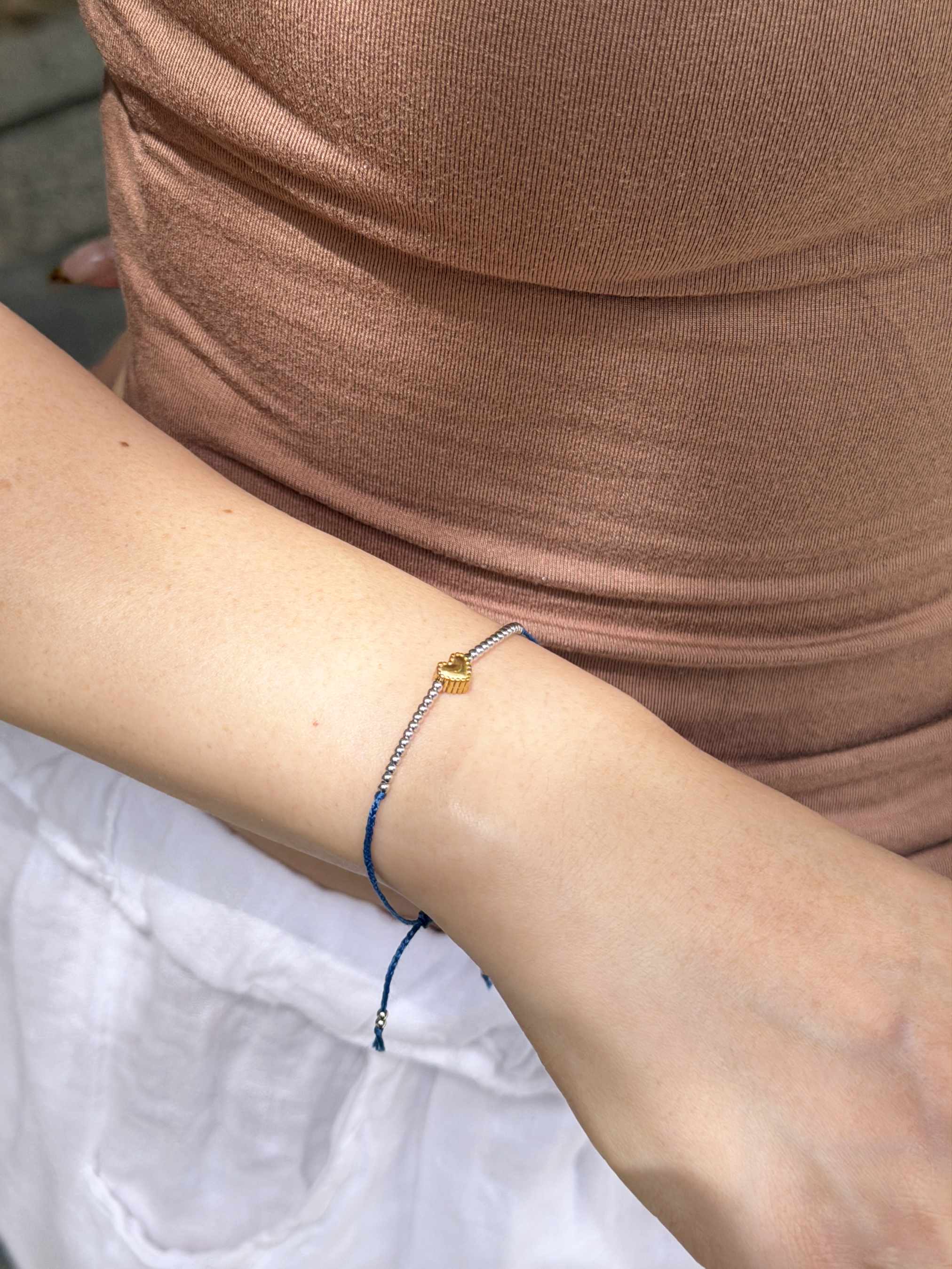 Maiwen Heart Drawstring Bracelet