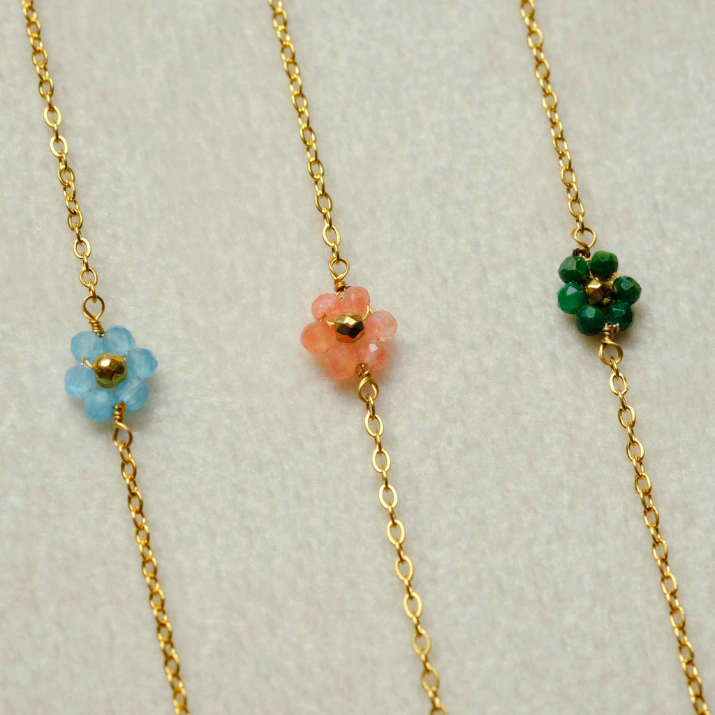 Mini Maya Flower Bracelet