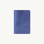 Midnight Blue Leather Passport Cover