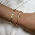 Noliva Flowers Enamel Bracelet