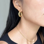 Orphelia Twisted Hoops Earrings