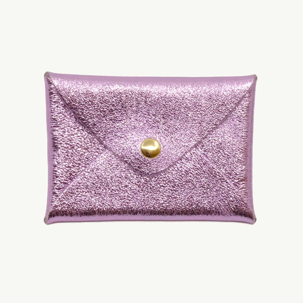 Pink Violet Mini Origami Wallet
