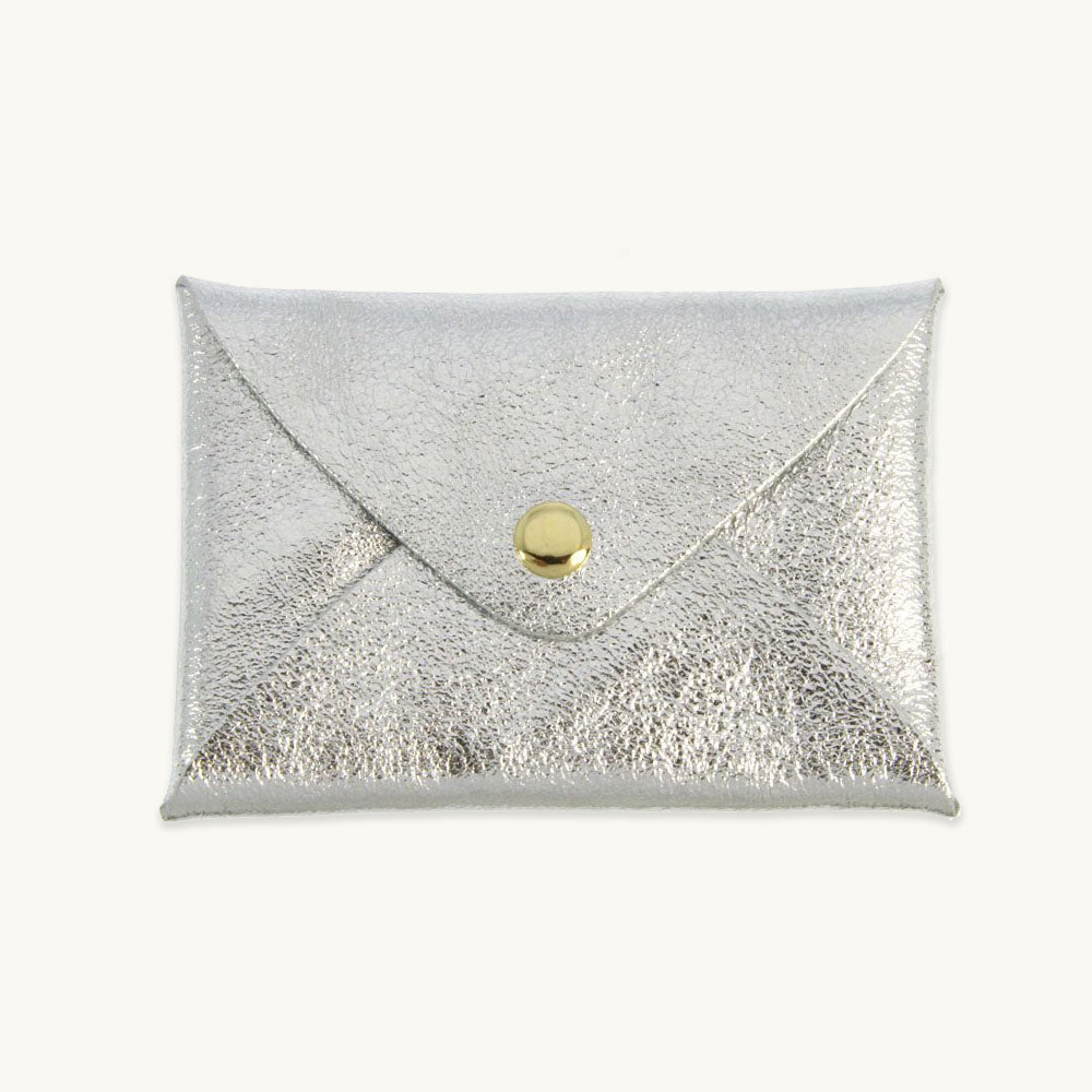 Silver Mini Origami Wallet