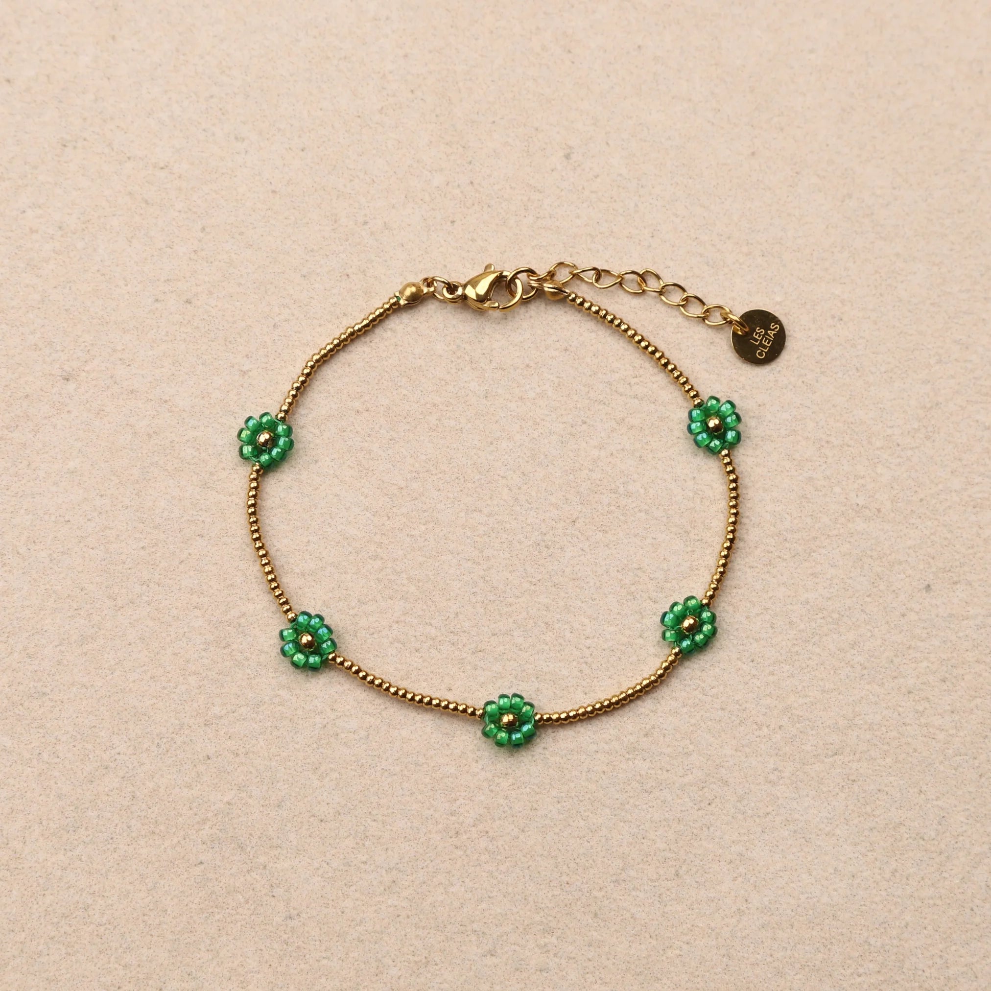 les cleias green prairie bracelet