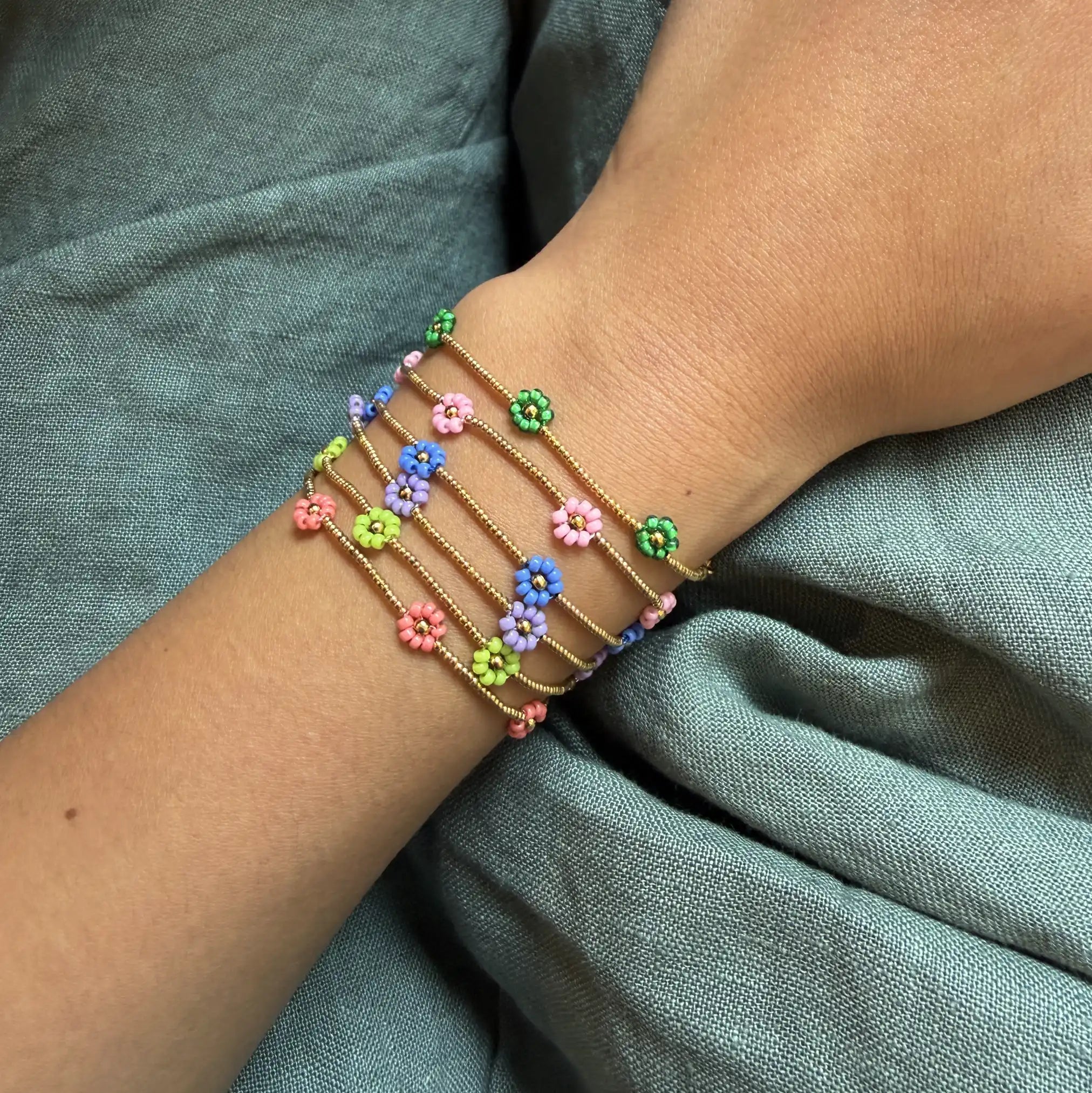 Prairie Green Bracelet – Green Lemon Atelier Prairie Green Bracelet – Green Lemon Atelier