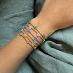 multiple colors of les cleias prairie bracelet