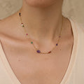 Priscillia Multicolored Stones Necklace