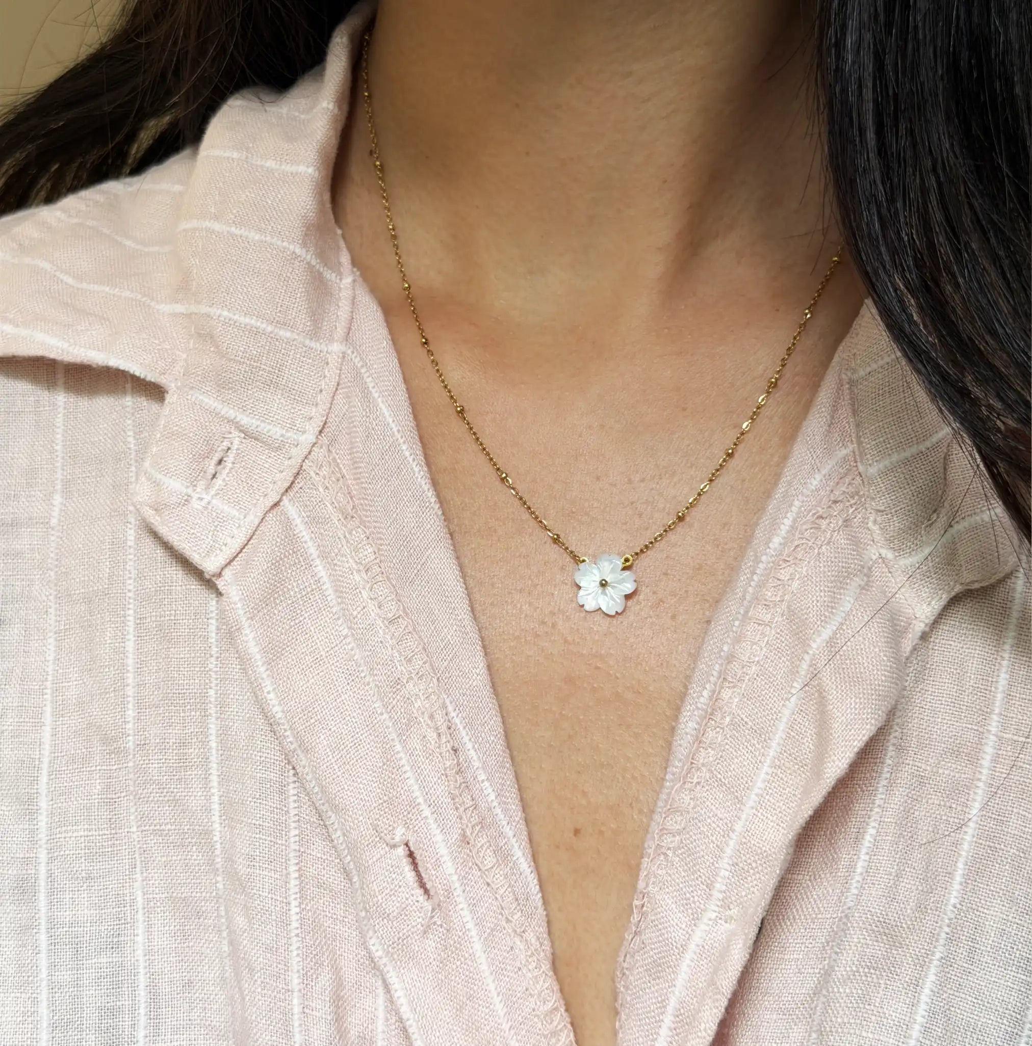 Sakura necklace
