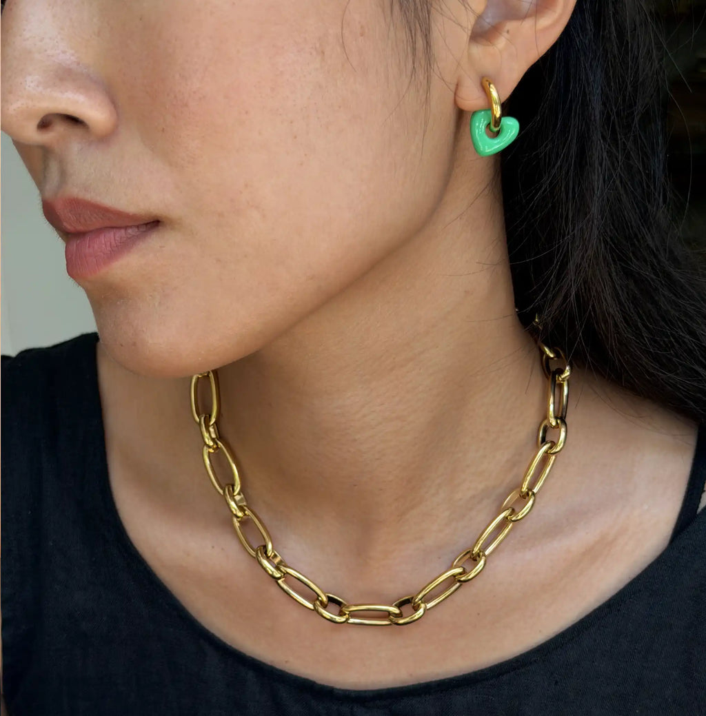 Sursta Heart Earrings