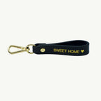Leather Keychain "Sweet Home"