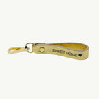 Leather Keychain "Sweet Home"