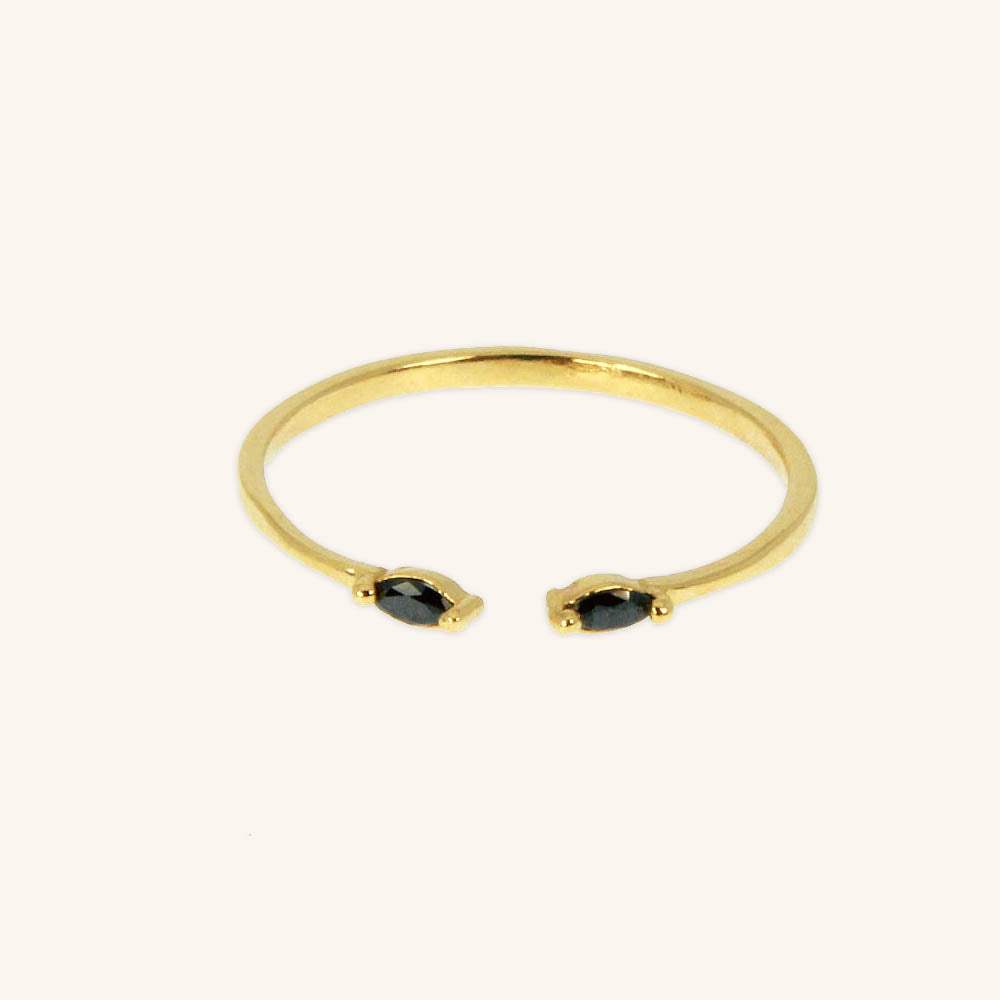 Crystals Hug Ring All Colour