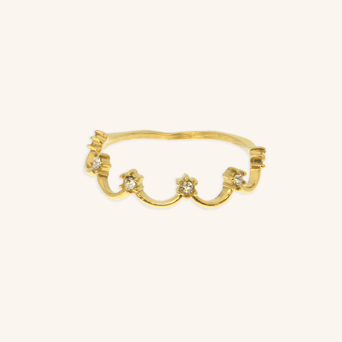Tiara thin ST ring