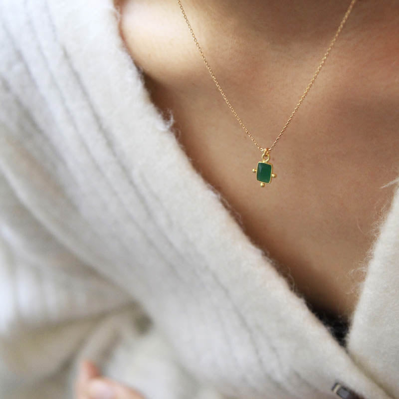 Esha Gemstone Necklace