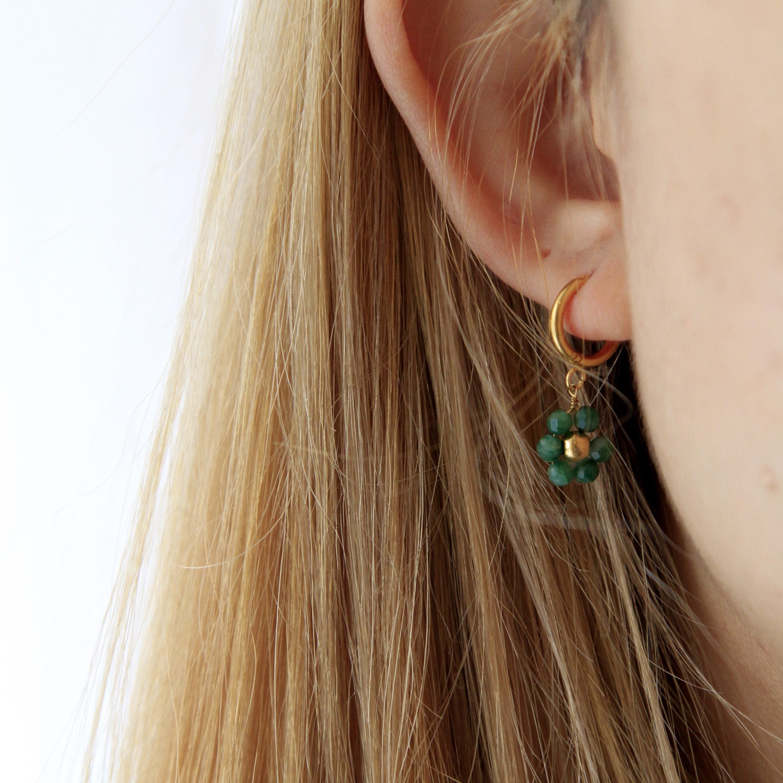 Maya pendant earrings