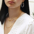 3row layered ST necklace